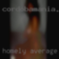 Homely average woman